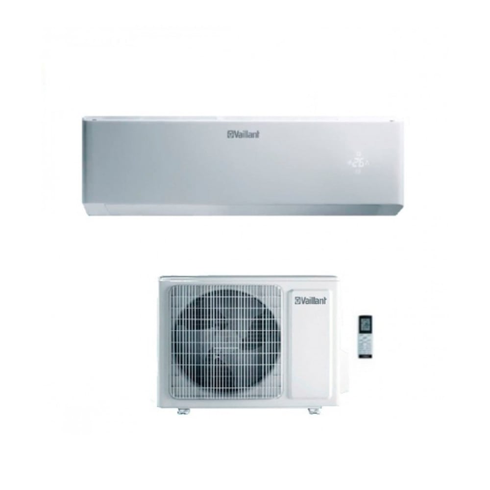 unità interna ed esterna con telecomando.